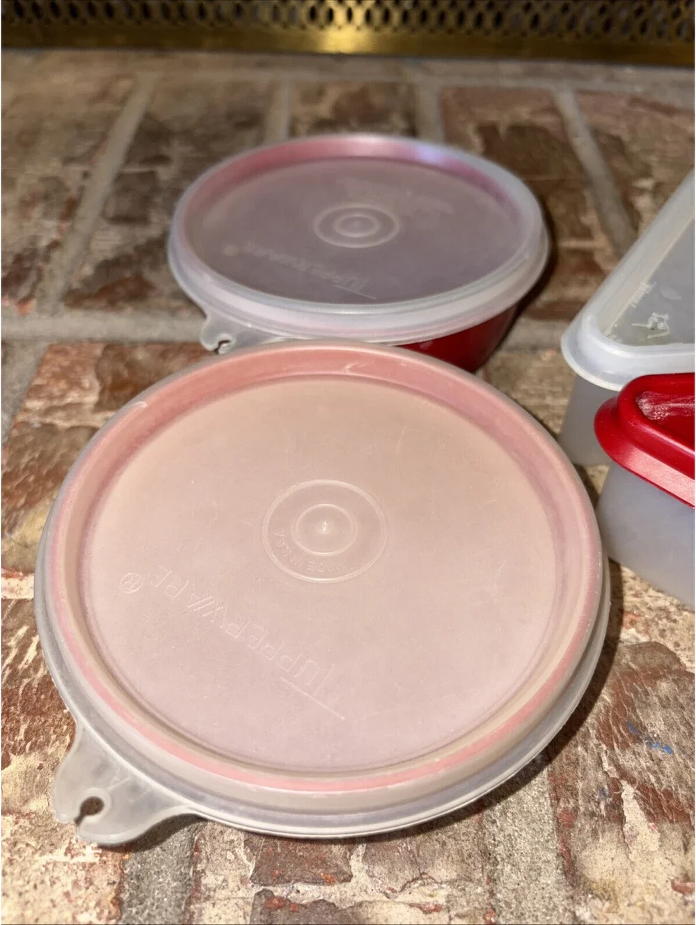 Set If 4 Vintage Tupperware